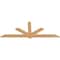 Ekena Millwork Kennewick Timber Gable Bracket, Western Red Cedar, 96"W x 36"H x 1 1/2"D x 5 1/2"F, 9/12 Pitch GBW096X36X0206KEN00SWR - alternate 5